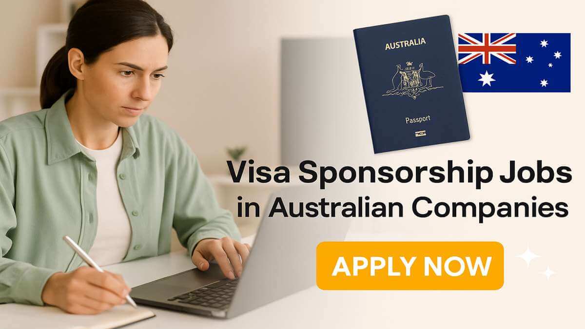 Visa Sponsorship Jobs in Australian Companies
