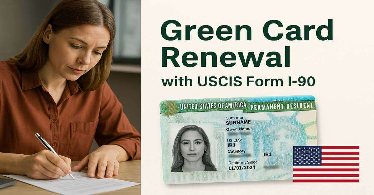 Green Card Renewal with USCIS Form I-90