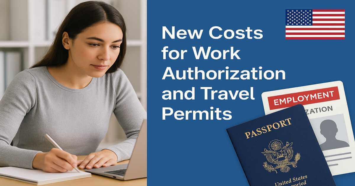 New Costs for Work Authorization and Travel Permits