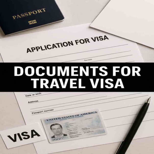 Documents For Travel Visa
