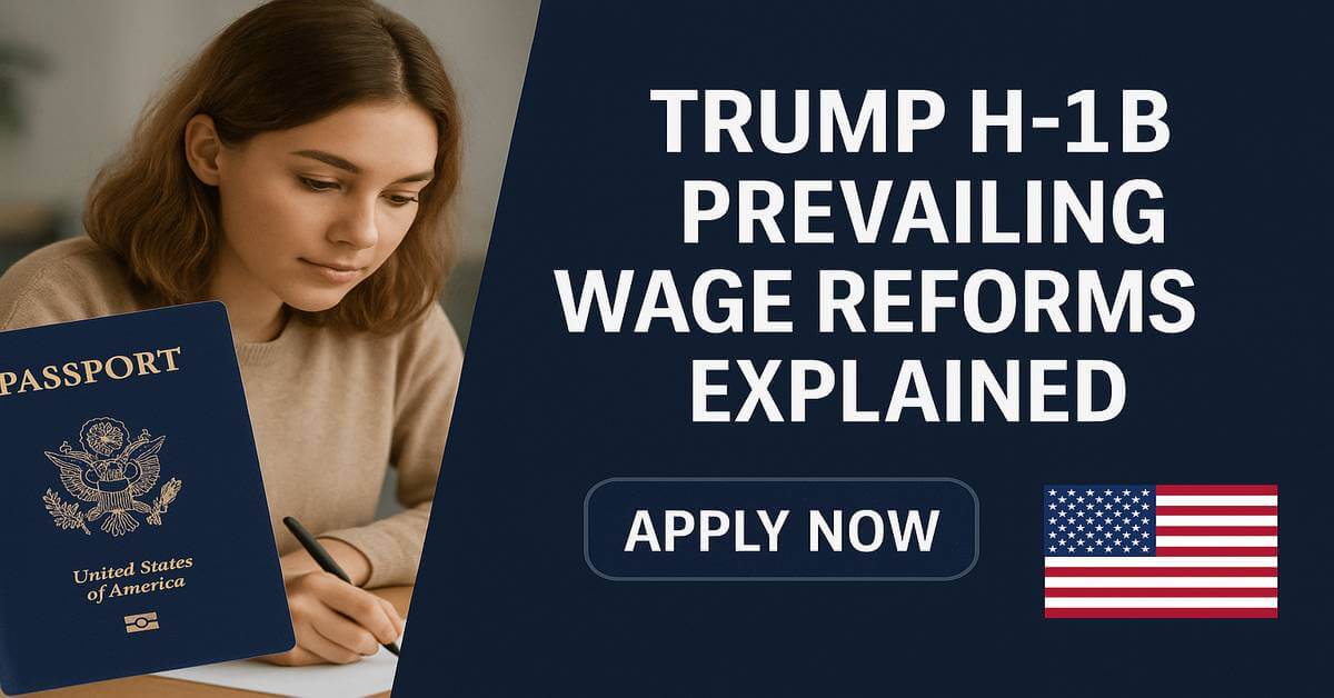 Trump H-1B Prevailing Wage Reforms Explained