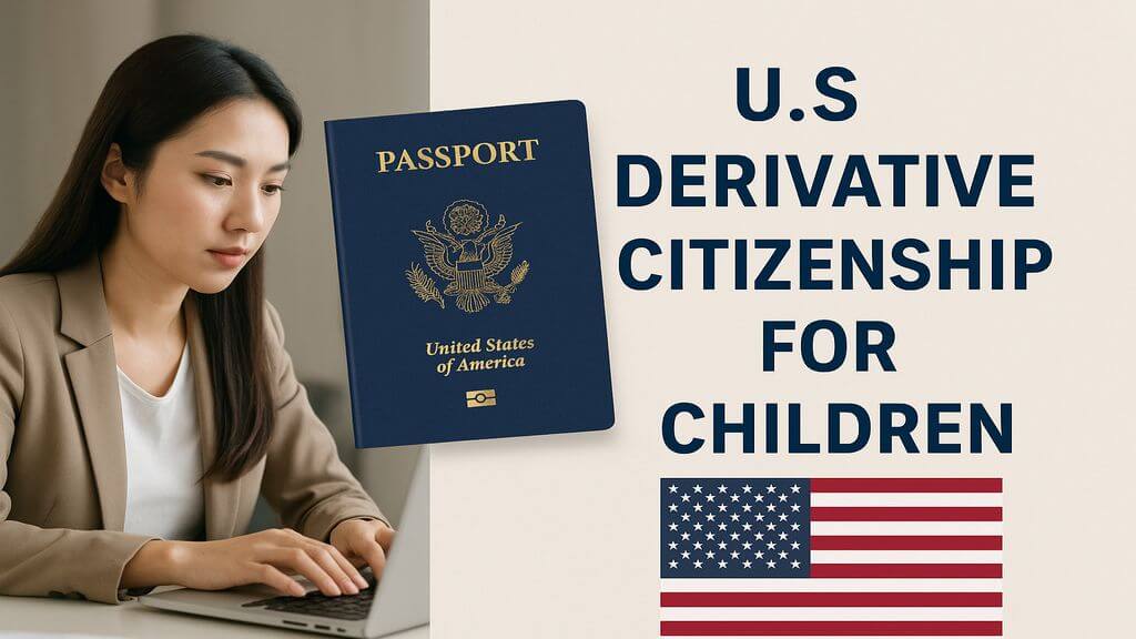 U.S Derivative Citizenship for Children