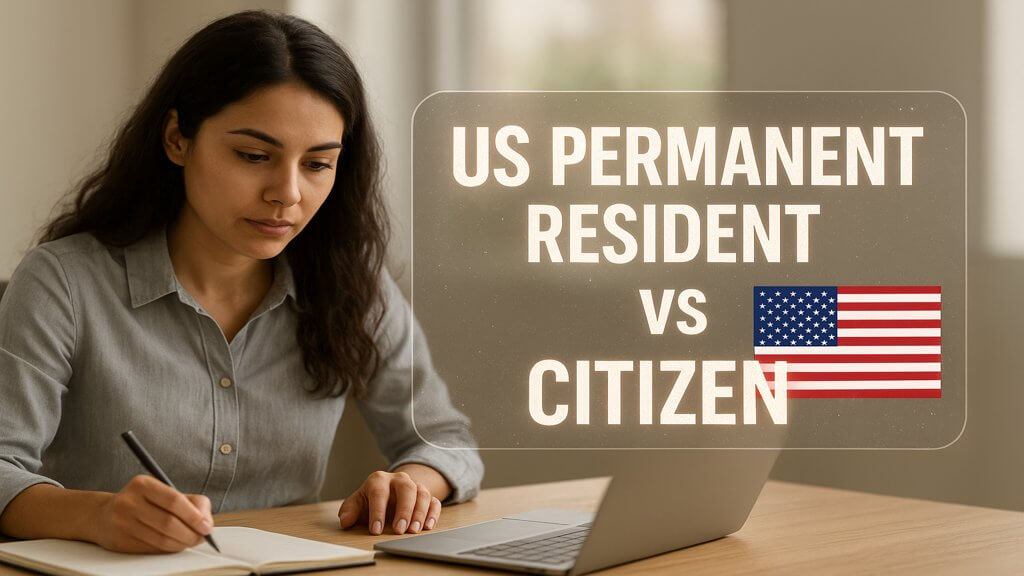 US Permanent Resident vs Citizen