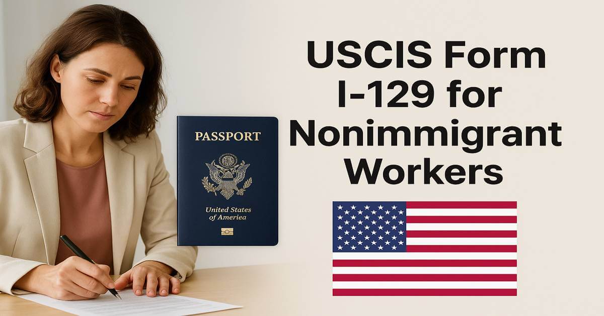 USCIS Form I-129 for Nonimmigrant Workers