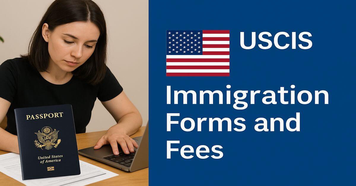 USCIS Immigration Forms and Fees